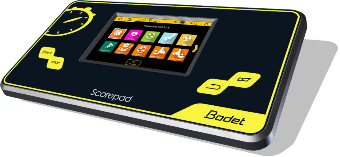 Neues Bedienpult: Bodet - Scoreboard